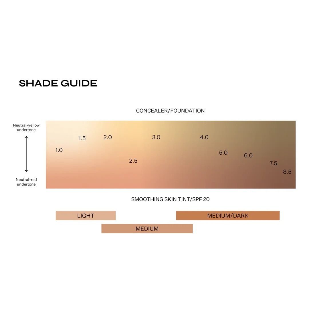 NEW RELEASE
Medium - Smoothing Skin Tint / SPF20
30mL